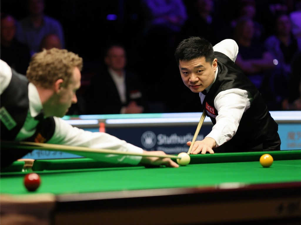 丁俊晖打破4年首轮魔咒，10-7力克舒尔第晋级斯诺克世锦赛次轮